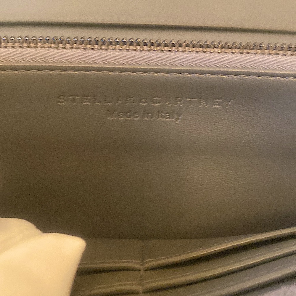 Stella McCartney Light Gray Falabella Wallet - #100 - Picture 13 of 13